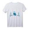 EKG Herzschlag Eule T-Shirt – Perfektes Geschenk für Vogelliebhaber, Ornithologen und Naturfreunde zu Weihnachten und Geburtstag