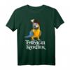 Papagei der Karibik Vogel Piraten Halloween Kostüm T-Shirt – Bunter, witziger Piraten-Vogel für Partys, Geburtstage & Karibik-Feeling
