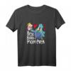 Damen Best Bird Mom Ever Vogel Mama Spruch T-Shirt – Perfektes Geschenk für Vogelkundlerinnen, Ornithologen & Vogelbeobachterinnen zu Weihnachten & Geburtstag