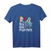 Damen Best Bird Mom Ever Vogel Mama Spruch T-Shirt – Perfektes Geschenk für Vogelkundlerinnen, Ornithologen & Vogelbeobachterinnen zu Weihnachten & Geburtstag