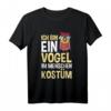 Vogel im Menschenkostüm T-Shirt – Für Vogelliebhaber, Vogelzüchter & Vogelbesitzer, lustiges Design für Papageien- und Sittichfreunde