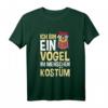 Vogel im Menschenkostüm T-Shirt – Für Vogelliebhaber, Vogelzüchter & Vogelbesitzer, lustiges Design für Papageien- und Sittichfreunde