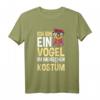 Vogel im Menschenkostüm T-Shirt – Für Vogelliebhaber, Vogelzüchter & Vogelbesitzer, lustiges Design für Papageien- und Sittichfreunde