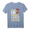 Vogel im Menschenkostüm T-Shirt – Für Vogelliebhaber, Vogelzüchter & Vogelbesitzer, lustiges Design für Papageien- und Sittichfreunde