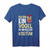Vogel im Menschenkostüm T-Shirt – Für Vogelliebhaber, Vogelzüchter & Vogelbesitzer, lustiges Design für Papageien- und Sittichfreunde