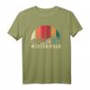 Westerwald T-Shirt Geschenk Wandern Berge - Vintage Style für Wanderer, Skifahrer & Wintersportler