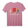 Westerwald T-Shirt Geschenk Wandern Berge - Vintage Style für Wanderer, Skifahrer & Wintersportler