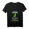 Damen Ich werde nicht aufgeben Jogging Marathon Wandern T-Shirt mit V-Ausschnitt - Lustiges Geschenk für Läufer, Wanderer und Sportfans
