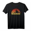 Sauerland Wandern Herzschlag T-Shirt – Retro Pulslinie für Wanderer, Waldarbeiter & Sauerländer als Geschenk