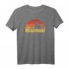 Sauerland Wandern Herzschlag T-Shirt – Retro Pulslinie für Wanderer, Waldarbeiter & Sauerländer als Geschenk