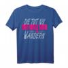 Die Tut Nix Die Will Nur Wandern Damen T-Shirt – Perfektes Geschenk für Wander- und Bergsteigerinnen zu Weihnachten, Geburtstag, Muttertag & Jubiläum