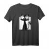 Süße Schwarze Katze Katzenmama Zauberer 'ZAUBERKATZE' T-Shirt – Lustiges Geschenk für Katzenliebhaber, Zauberer und Magier