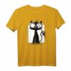 Süße Schwarze Katze Katzenmama Zauberer 'ZAUBERKATZE' T-Shirt – Lustiges Geschenk für Katzenliebhaber, Zauberer und Magier