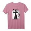 Süße Schwarze Katze Katzenmama Zauberer 'ZAUBERKATZE' T-Shirt – Lustiges Geschenk für Katzenliebhaber, Zauberer und Magier