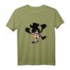 Wand Loch HapKoala T-Shirt für Männer - Klassisch geschnitten, doppelt genähter Saum