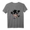 Wand Loch HapKoala T-Shirt für Männer - Klassisch geschnitten, doppelt genähter Saum