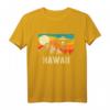Hawaii UFO Alien Raumschiff Berge Retro Wandern T-Shirt - Vintage Conspiracy Theory Design für Natur- und Abenteuerfans