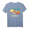 Hawaii UFO Alien Raumschiff Berge Retro Wandern T-Shirt - Vintage Conspiracy Theory Design für Natur- und Abenteuerfans
