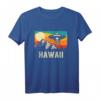 Hawaii UFO Alien Raumschiff Berge Retro Wandern T-Shirt - Vintage Conspiracy Theory Design für Natur- und Abenteuerfans