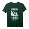 70. Geburtstag Wanderer T-Shirt - Lustiges Design für Fans, Jahrgang 1951 Geschenk für Mann und Frau, Spaß beim Wandern