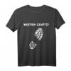 Weiter Geht's Fußabdruck Wander T-Shirt für Herren, Damen & Kinder – Bequeme Outdoor-Bekleidung für Familien & Wanderfreunde