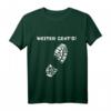 Weiter Geht's Fußabdruck Wander T-Shirt für Herren, Damen & Kinder – Bequeme Outdoor-Bekleidung für Familien & Wanderfreunde