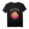 Buen Camino Pilger T-Shirt – Freundlicher Gruß für Jakobsweg Wanderer, Geschenkidee zum Abschied, Geburtstag, Vatertag & Weihnachten