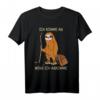 Ich Komme An Wenn Ich Ankomme - Lustiges Faultier Wander T-Shirt für Damen & Herren, perfektes Geschenk für Wandervögel und Gipfelstürmer