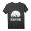 Südtirol Sonnenaufgang Berge Wandern Italien Schnee Winter T-Shirt – Perfektes Winterurlaub-Motiv für Skifahrer und Wanderliebhaber