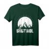 Südtirol Sonnenaufgang Berge Wandern Italien Schnee Winter T-Shirt – Perfektes Winterurlaub-Motiv für Skifahrer und Wanderliebhaber