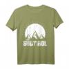 Südtirol Sonnenaufgang Berge Wandern Italien Schnee Winter T-Shirt – Perfektes Winterurlaub-Motiv für Skifahrer und Wanderliebhaber