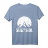 Südtirol Sonnenaufgang Berge Wandern Italien Schnee Winter T-Shirt – Perfektes Winterurlaub-Motiv für Skifahrer und Wanderliebhaber