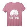 Südtirol Sonnenaufgang Berge Wandern Italien Schnee Winter T-Shirt – Perfektes Winterurlaub-Motiv für Skifahrer und Wanderliebhaber