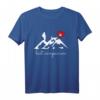 Bester Begleiter Wandern mit Hund Idee für Frauen T-Shirt – Lustiges Geschenk zum Geburtstag & Weihnachten für Wander- und Hundeliebhaberinnen