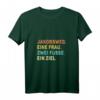 Damen Jakobsweg T-Shirt mit V-Ausschnitt – Lustiges Wander- und Pilgermotiv für Frauen, Camino de Santiago