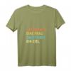 Damen Jakobsweg T-Shirt mit V-Ausschnitt – Lustiges Wander- und Pilgermotiv für Frauen, Camino de Santiago