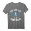 Nordic Walking | Arzt sagt Unheilbar | Lustiges Wandern Berg T-Shirt – Perfektes Geschenk für Wander- und Bergsportler mit Humor