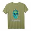 Bergsteiger Spruch mit Totenkopf - Wandern Outdoor T-Shirt für Natur- & Bergliebhaber, Gipfelstürmer & Urlaub in den Alpen