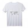 Weltenbummler Weltkarte Wandern T-Shirt – Perfektes Geschenk für Reisebegeisterte und Abenteuerlustige