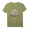 Wander Woman T-Shirt Damen – Lustiges Wandershirt mit Bergen & Edelweiß für Wanderurlaub & Trekking