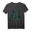 Techno Gas Mask Vinyl Skelett T-Shirt mit Lautsprechern - Perfekt für Raves, Festivals & EDM Fans