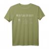 Mein Plan Für Heute Kaffee Berge Wein T-Shirt – Lustiges Wandert-Shirt für Bergsteiger, Skifahrer & Outdoorsport-Fans als Geschenk