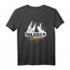 Damen Wandern Woman Berge Lustiges Spruch T-Shirt – Geschenk für Wanderinnen & Bergsteigerinnen, Vintage Retro Design für Natur- und Bergliebhaberinnen