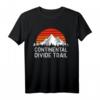 Continental Divide Trail USA Wandern T-Shirt - Retro Design, Souvenir & Geschenk für Frauen und Männer