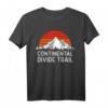 Continental Divide Trail USA Wandern T-Shirt - Retro Design, Souvenir & Geschenk für Frauen und Männer