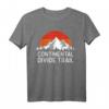 Continental Divide Trail USA Wandern T-Shirt - Retro Design, Souvenir & Geschenk für Frauen und Männer