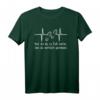 Nur wo du zu Fuß warst... Herzschlag EKG Wandern T-Shirt – Inspirierende Geschenkidee für Wanderer, Trekking und Pilgerreisende