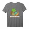 Wanderfreunde T-Shirt - Lustiges Wandern Geschenk mit Schnecke & Schildkröte für Rentner & langsame Wanderer zum Geburtstag oder Wanderreise
