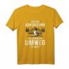 Wandern T-Shirt mit Spruch 'Für Eine Abkürzung Ist Mir Kein Umweg Zu Weit' – Perfektes Geschenk für Bergsteiger, Hiker & Wanderer