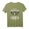 Wandern T-Shirt mit Spruch 'Für Eine Abkürzung Ist Mir Kein Umweg Zu Weit' – Perfektes Geschenk für Bergsteiger, Hiker & Wanderer